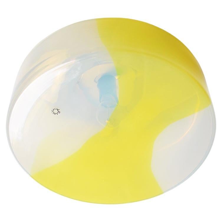 Large Italian Ceiling Light By Leucos, 1970s