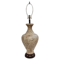 Grande lampe italienne en céramique