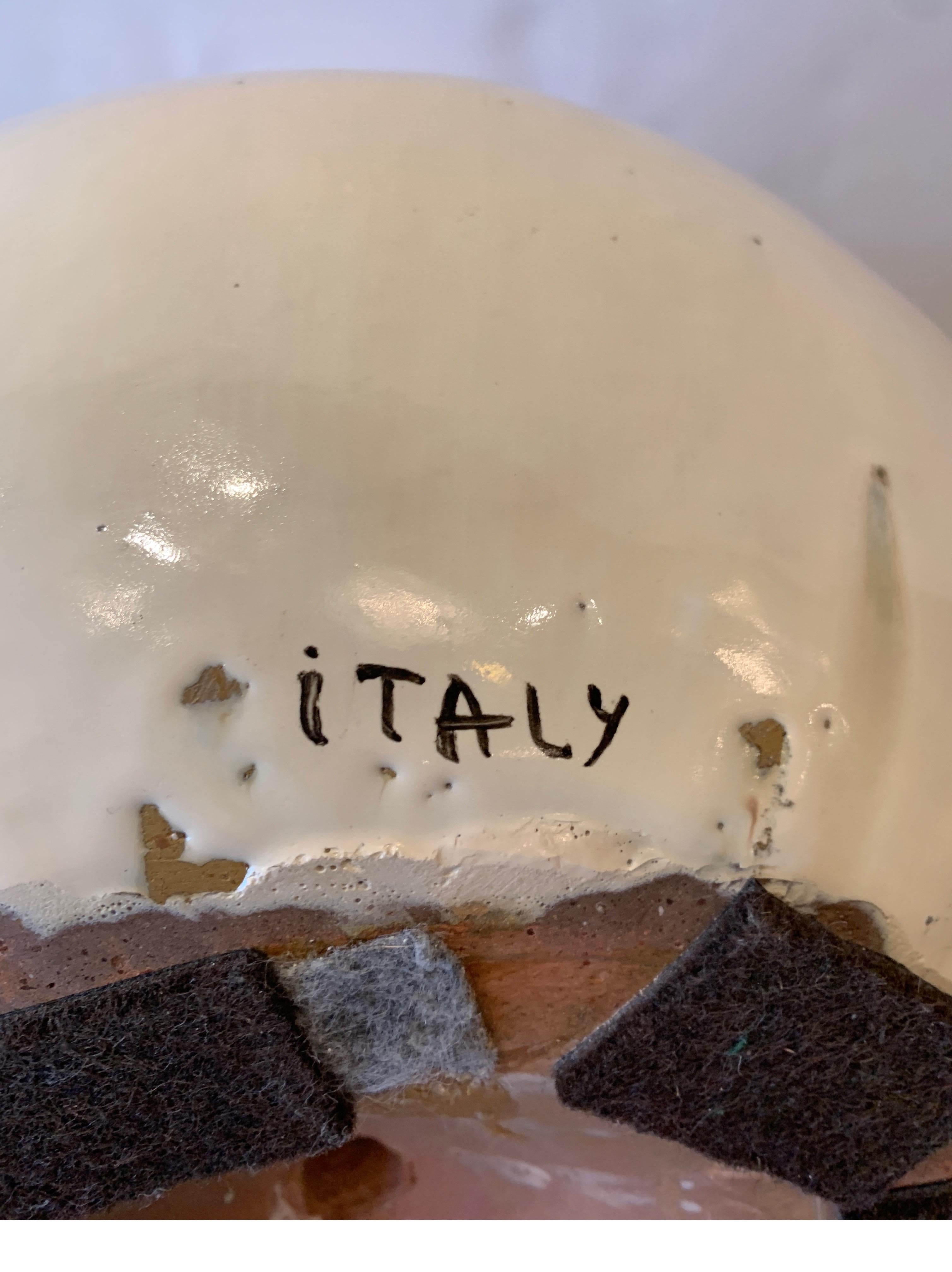 Large Italian Ceramic Pear 1