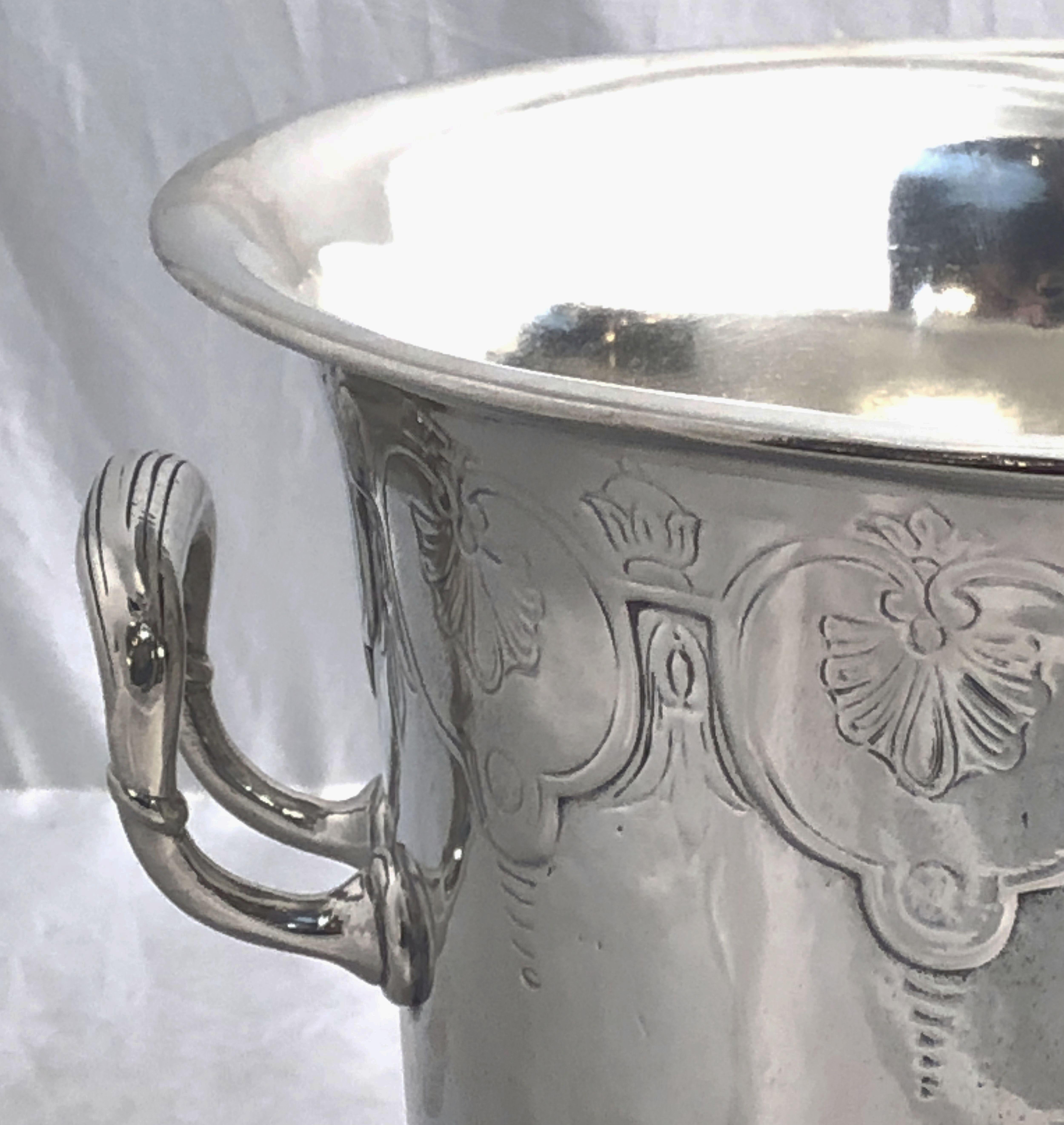 Large Italian Champagne Bottle Holder from the Collezione Italia Navigazione 6
