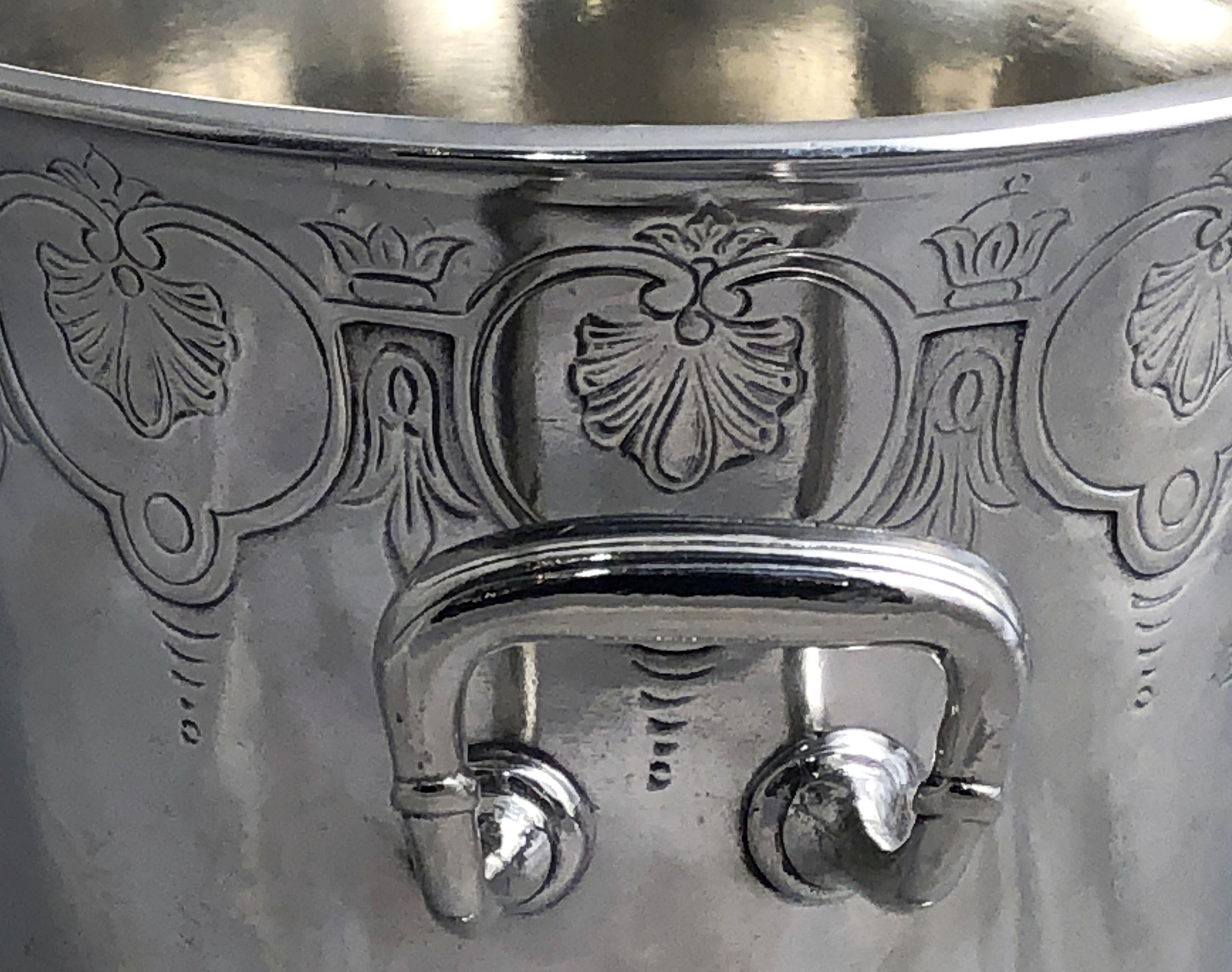 Large Italian Champagne Bottle Holder from the Collezione Italia Navigazione 8