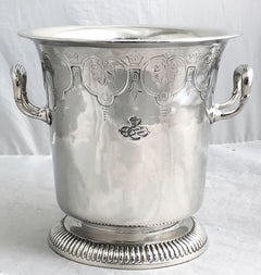 Large Italian Champagne Bottle Holder from the Collezione Italia Navigazione