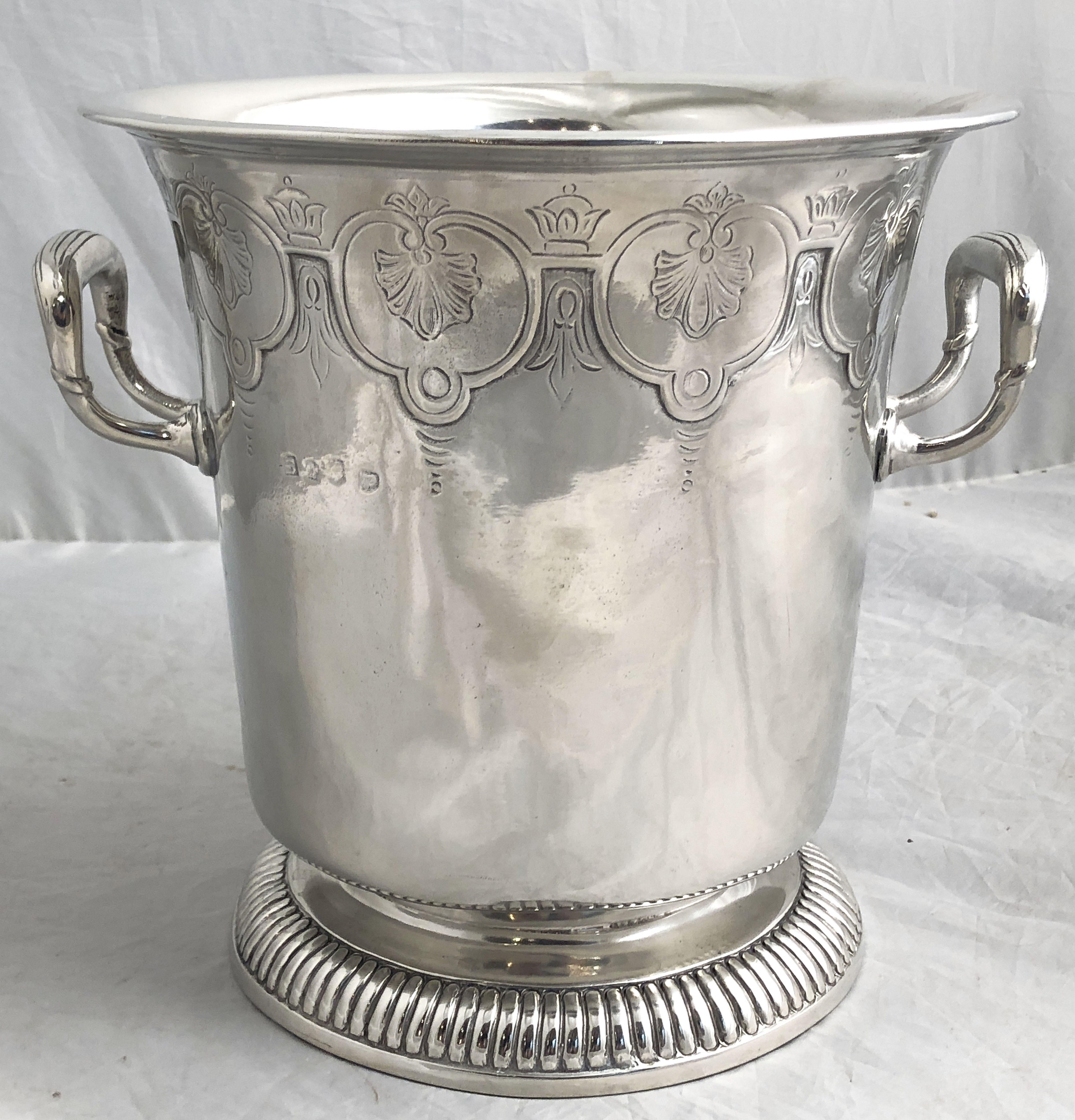 Large Italian Champagne Bottle Holder from the Collezione Italia Navigazione In Good Condition In Austin, TX