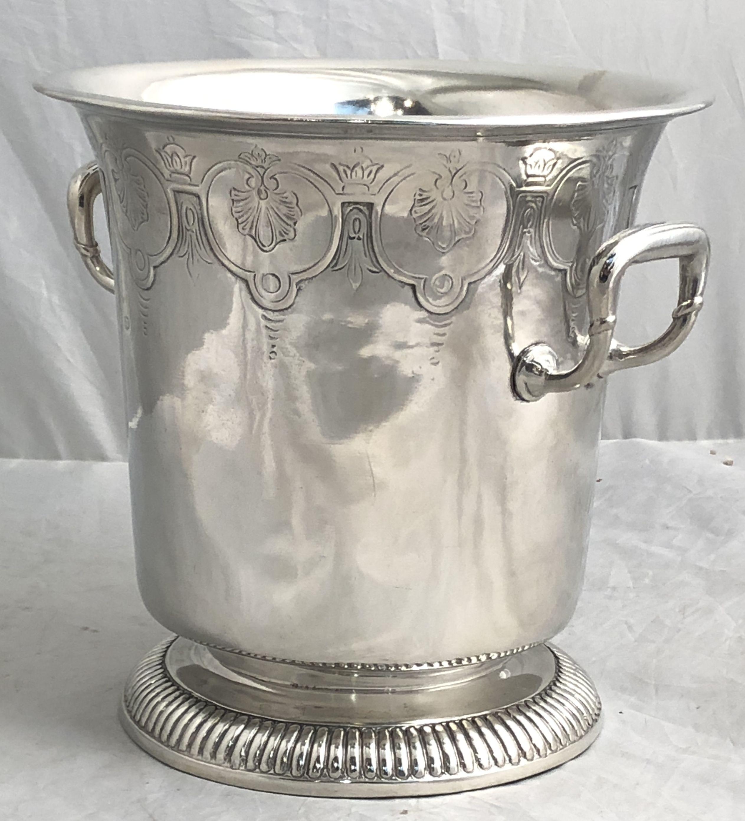 Large Italian Champagne Bottle Holder from the Collezione Italia Navigazione 2