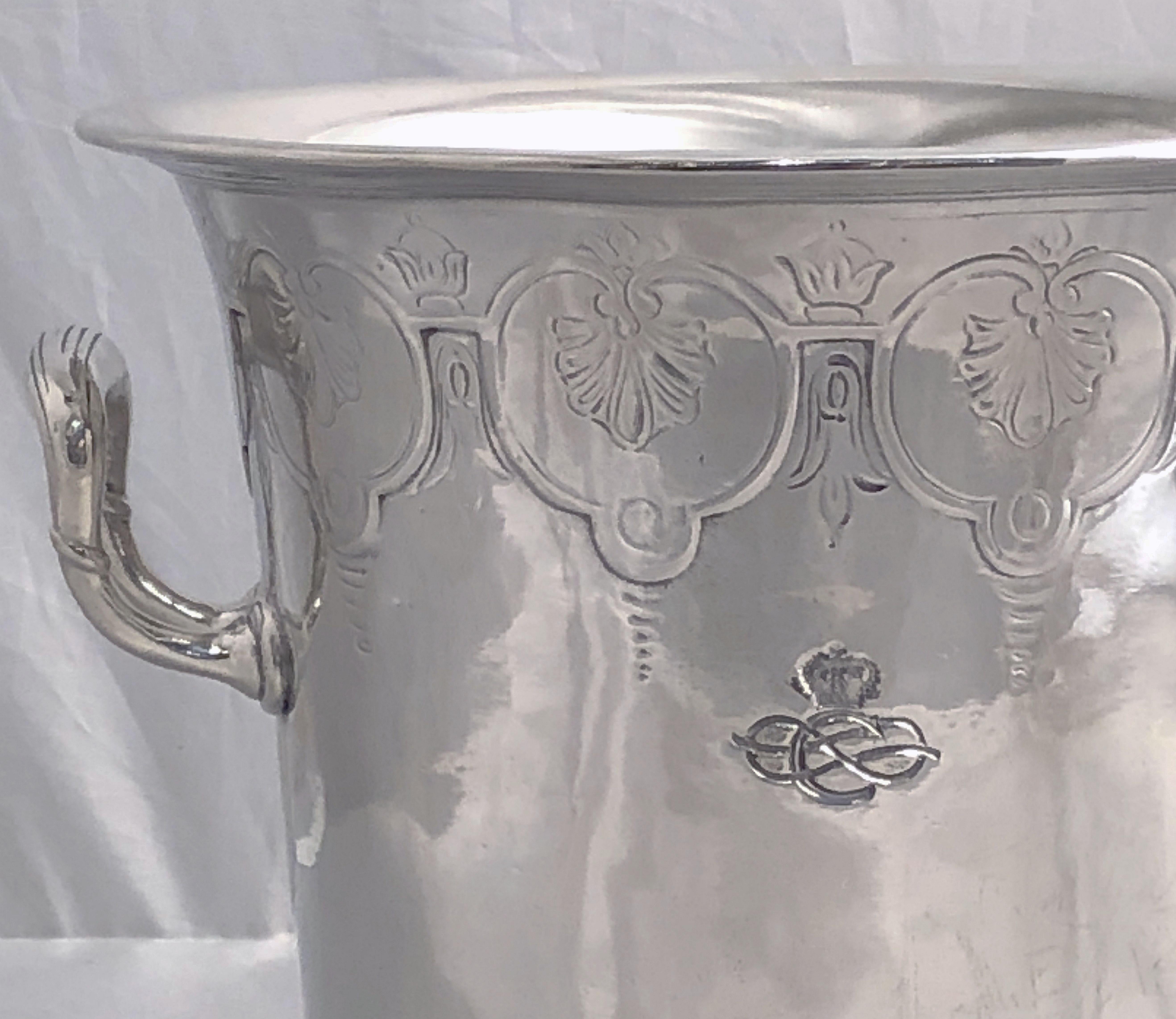 Large Italian Champagne Bottle Holder from the Collezione Italia Navigazione 3