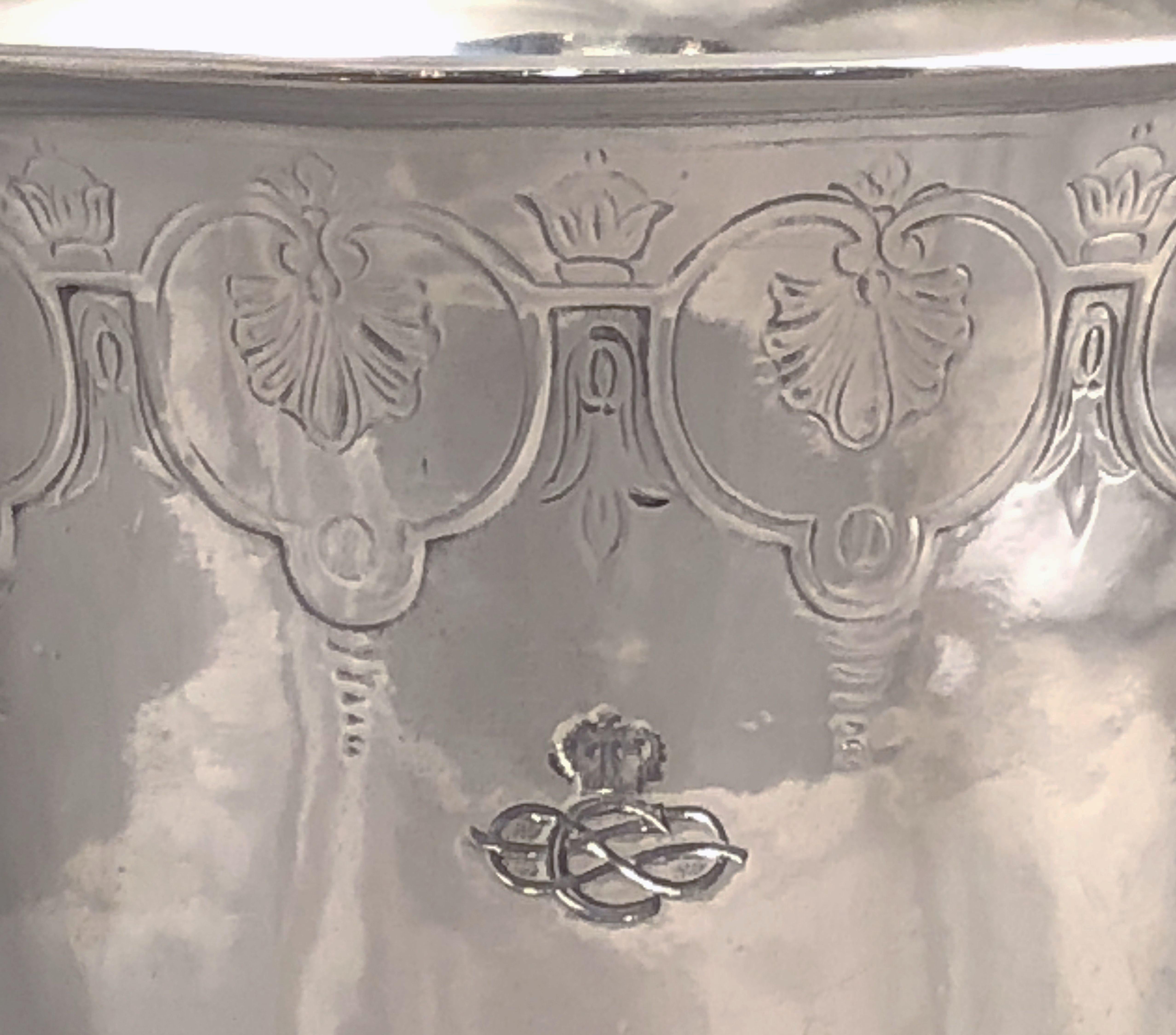 Large Italian Champagne Bottle Holder from the Collezione Italia Navigazione 4