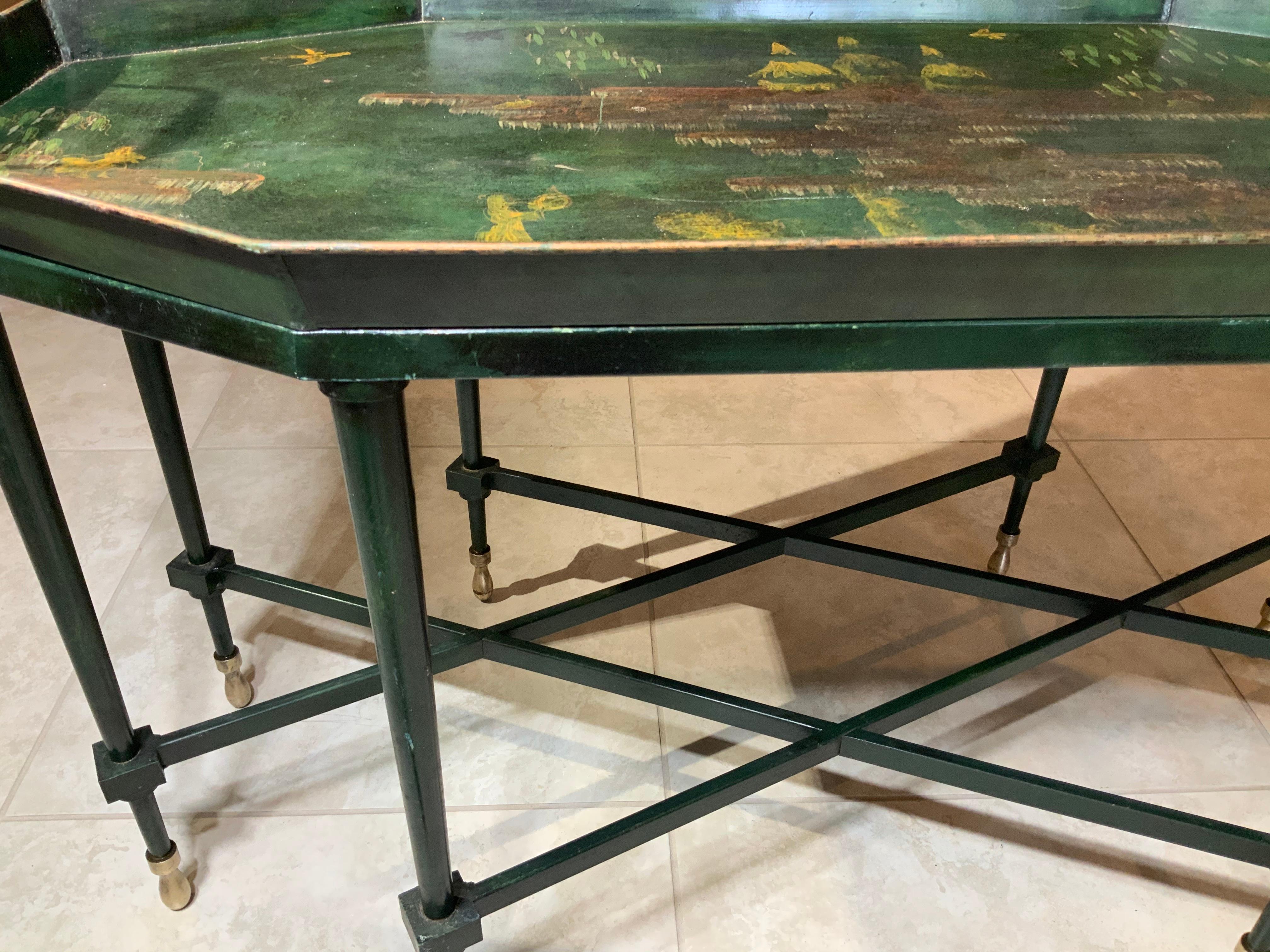Large Italian Chinoiserie Tray Table Coffee Table 6