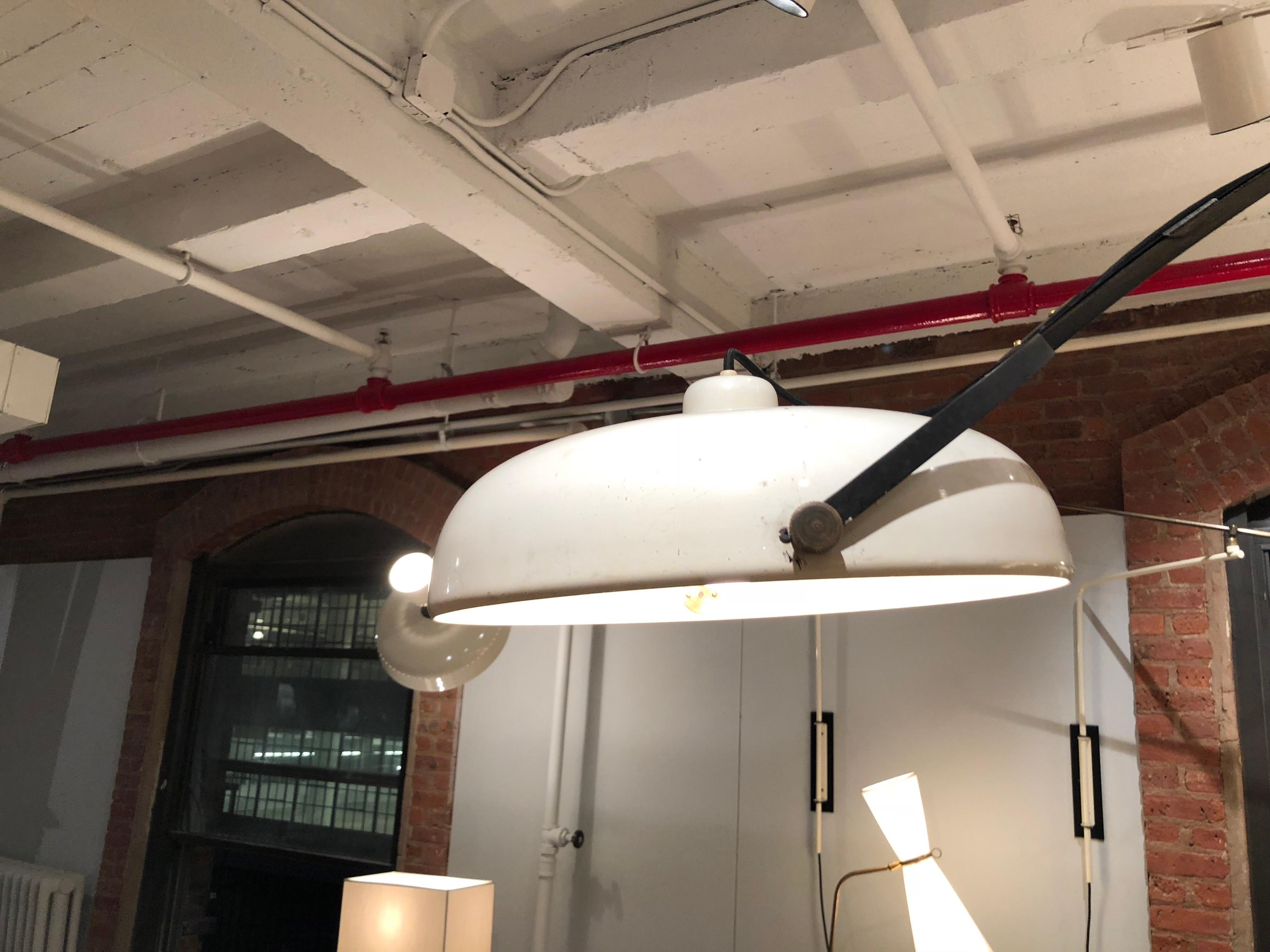 Large Italian Counterweight Light Fixture For Sale 10