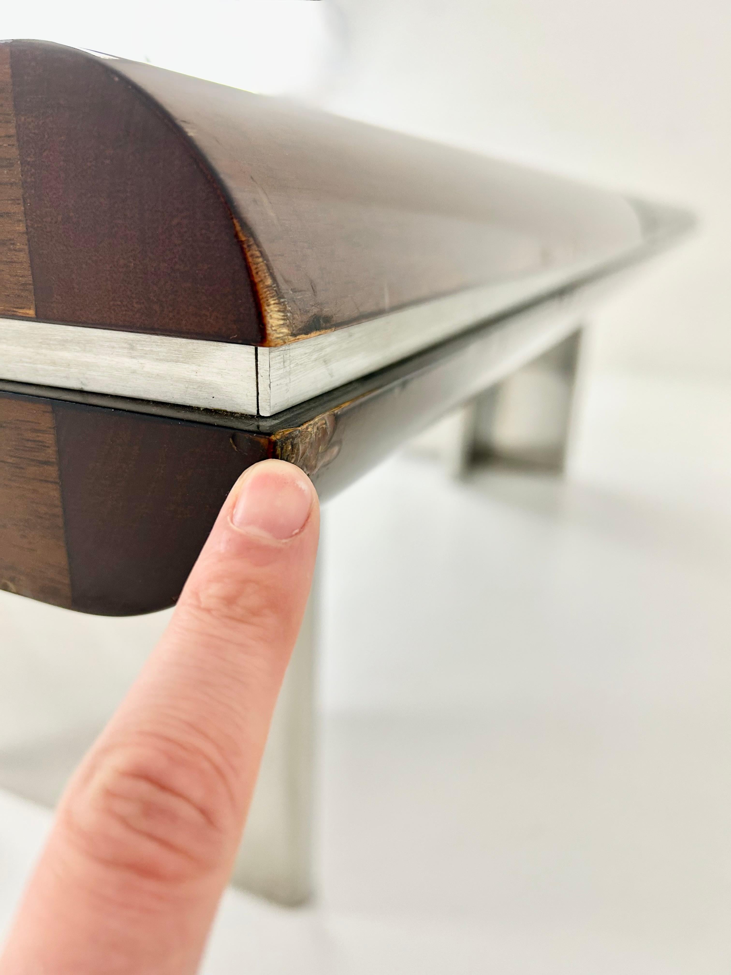 Large Italian Desk by Hans von Klier for Skipper, 1970s 8