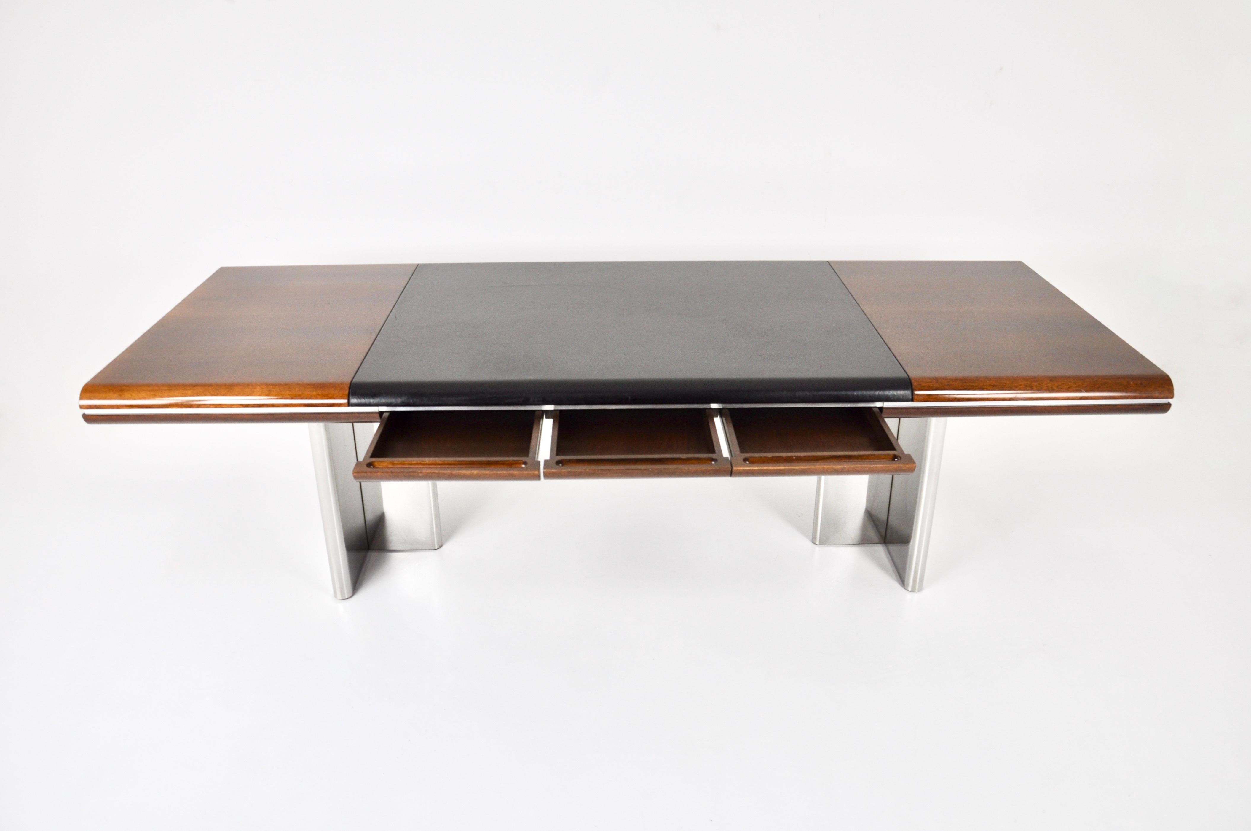 Large Italian Desk by Hans von Klier for Skipper, 1970s For Sale 1