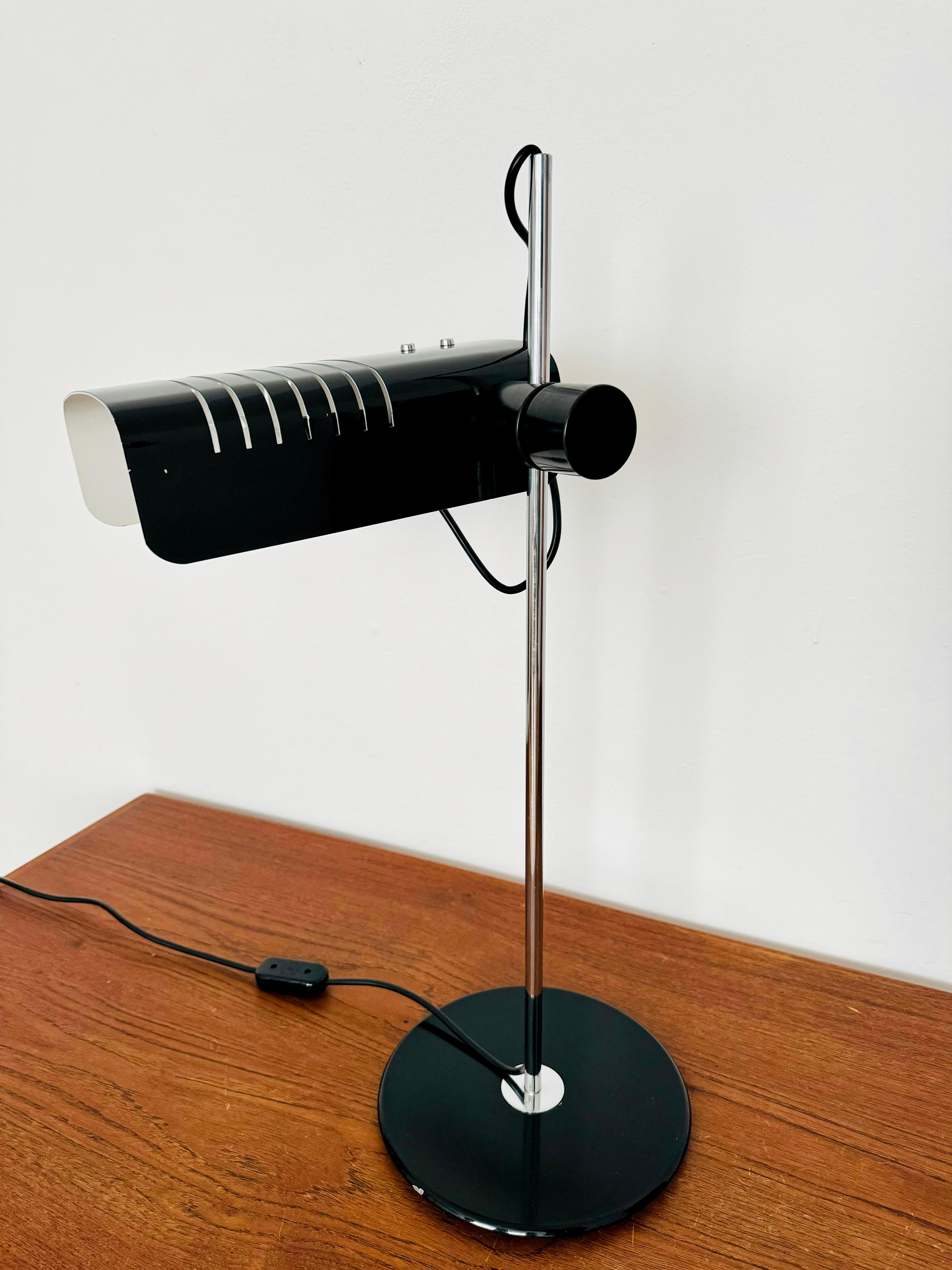 Metal Large Italian Desk or Table Lamp by Joe Colombo For Sale