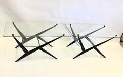 Large Italian Double Length Mid-Century Coffee Table, Giacomo Balla, Ico Parisi