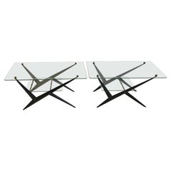 Large Italian Double Length Mid-Century Coffee Table, Giacomo Balla, Ico Parisi