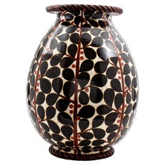 Large Italian Fenice Ceramic Vase