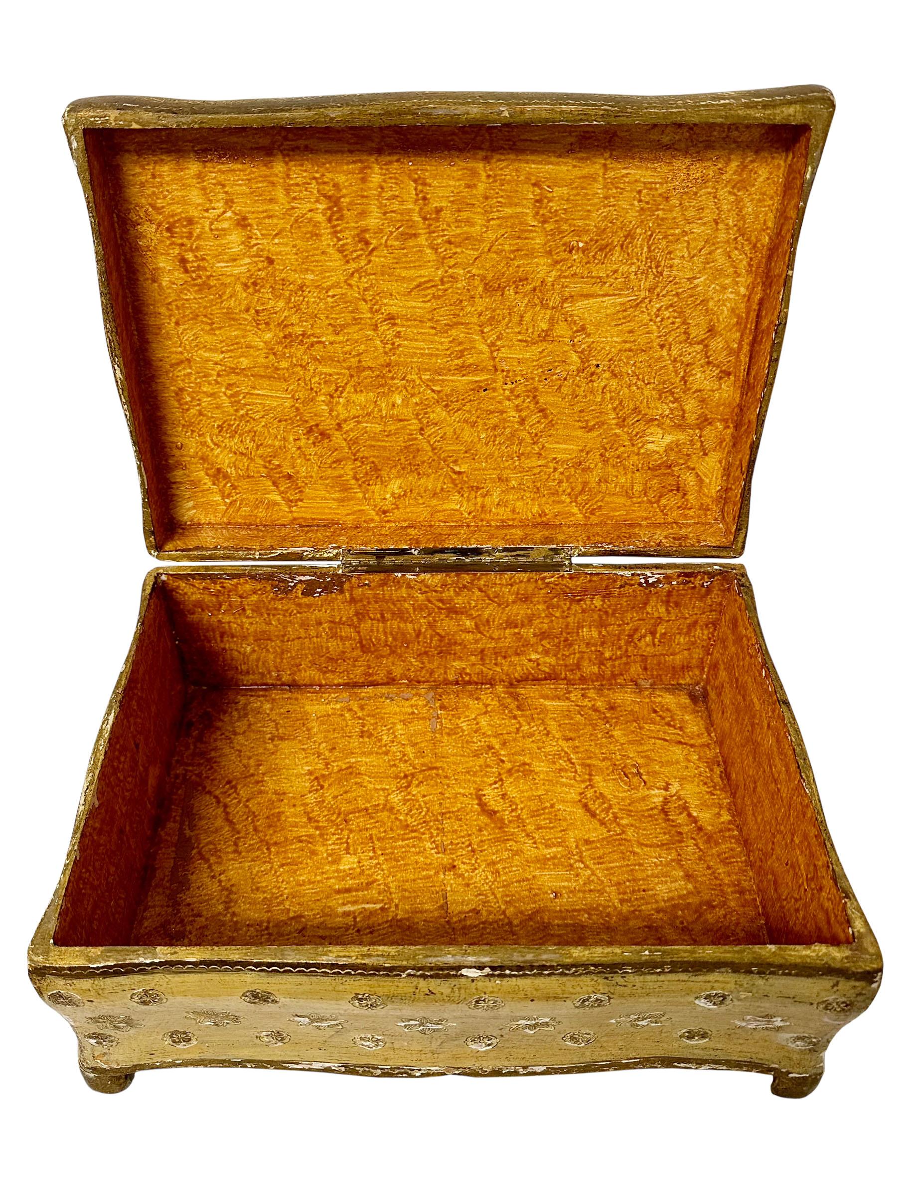 Début du 20ème siècle Grande boîte florentine italienne  en vente