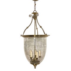 Grande lanterne italienne dorée