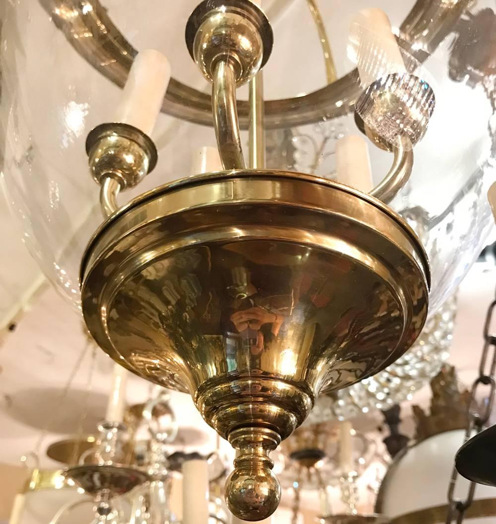 Bronze Large Italian Gilt Lantern For Sale