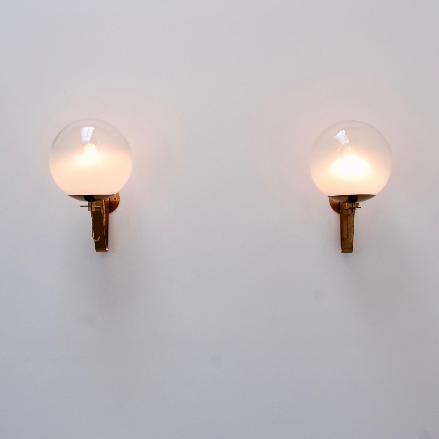 Large Italian Globe Sconces At 1stDibs Italian Sconces large-italian-globe-sconces-at-1stdibs-italian-sconces