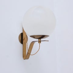 Large Italian Globe Sconces