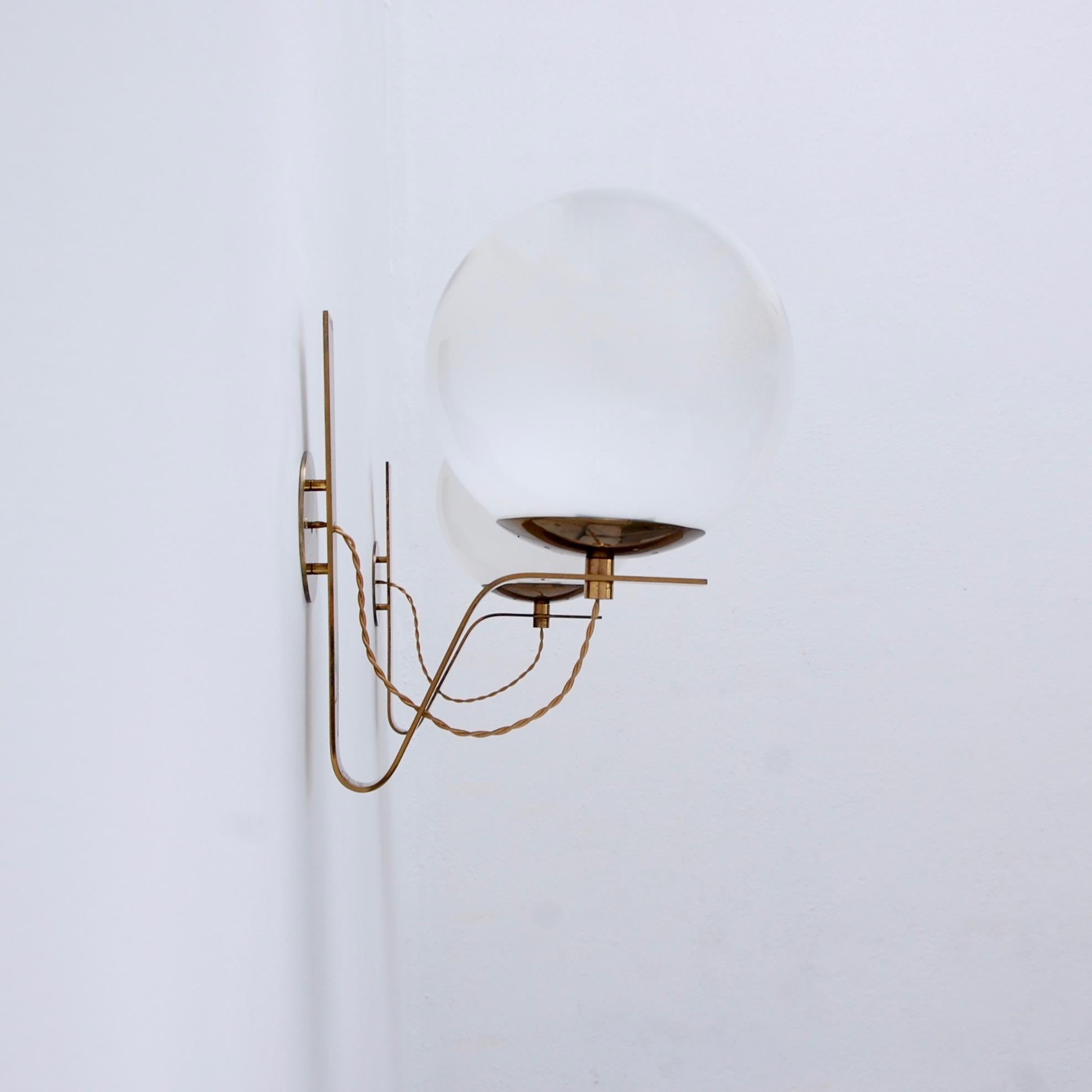 Large Italian Globe Sconces At 1stDibs Italian Sconces large-italian-globe-sconces-at-1stdibs-italian-sconces