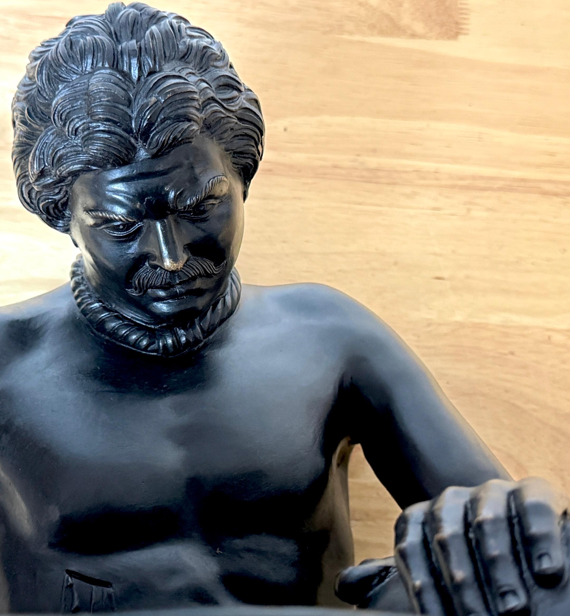 Gran escultura italiana Grand Tour de bronce 