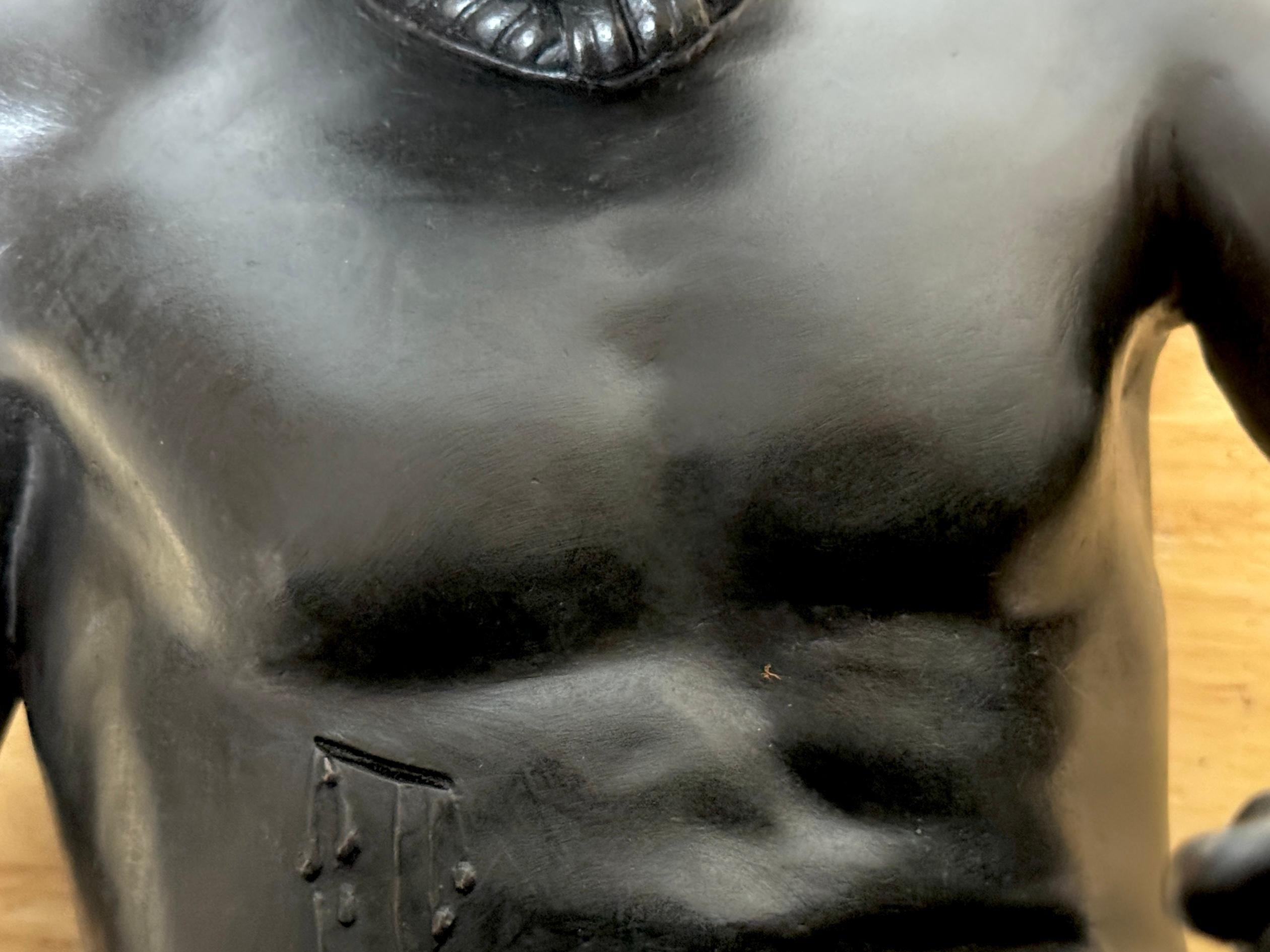 Gran escultura italiana Grand Tour de bronce 