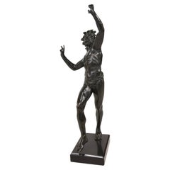 Large Italian Grand Tour Style Bronze of the Dancing Faun