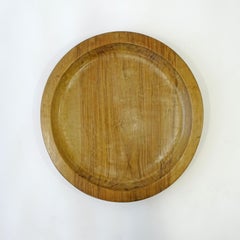 Large Italian Hand Carved Folk Art Wooden Centre Piece Dish