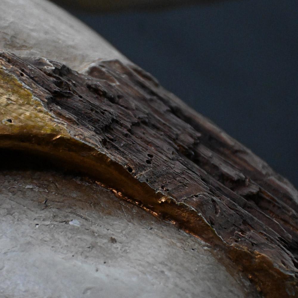 Grand chérubin italien de la fin du XVIIIe siècle sculpté à la main en vente 3