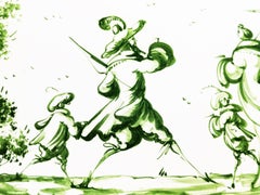 Grande assiette murale en céramique de style « Levantino » italien, provenant de la région d'Albisola ou de Savone