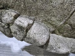 LARGE ITALIAN LIMESTONE STATUE - 19TH CENTURY, 185 cm