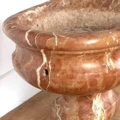Large Italian Marble Cistern