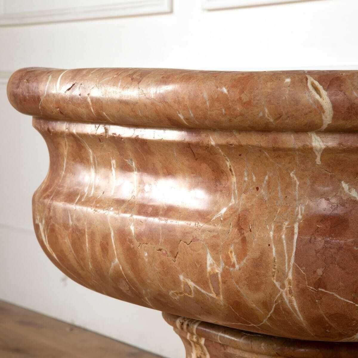 18th Century and Earlier Large Italian Marble Cistern