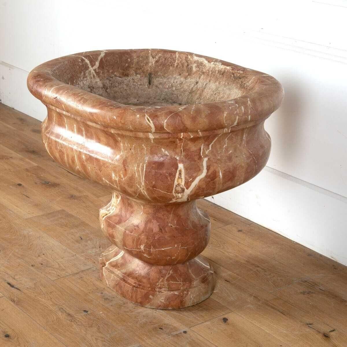 Large Italian Marble Cistern 1