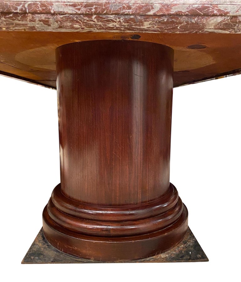 Large Italian Marble Table For Sale at 1stDibs