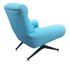 Large Italian Midcentury Club Chair, Italy, 1960s