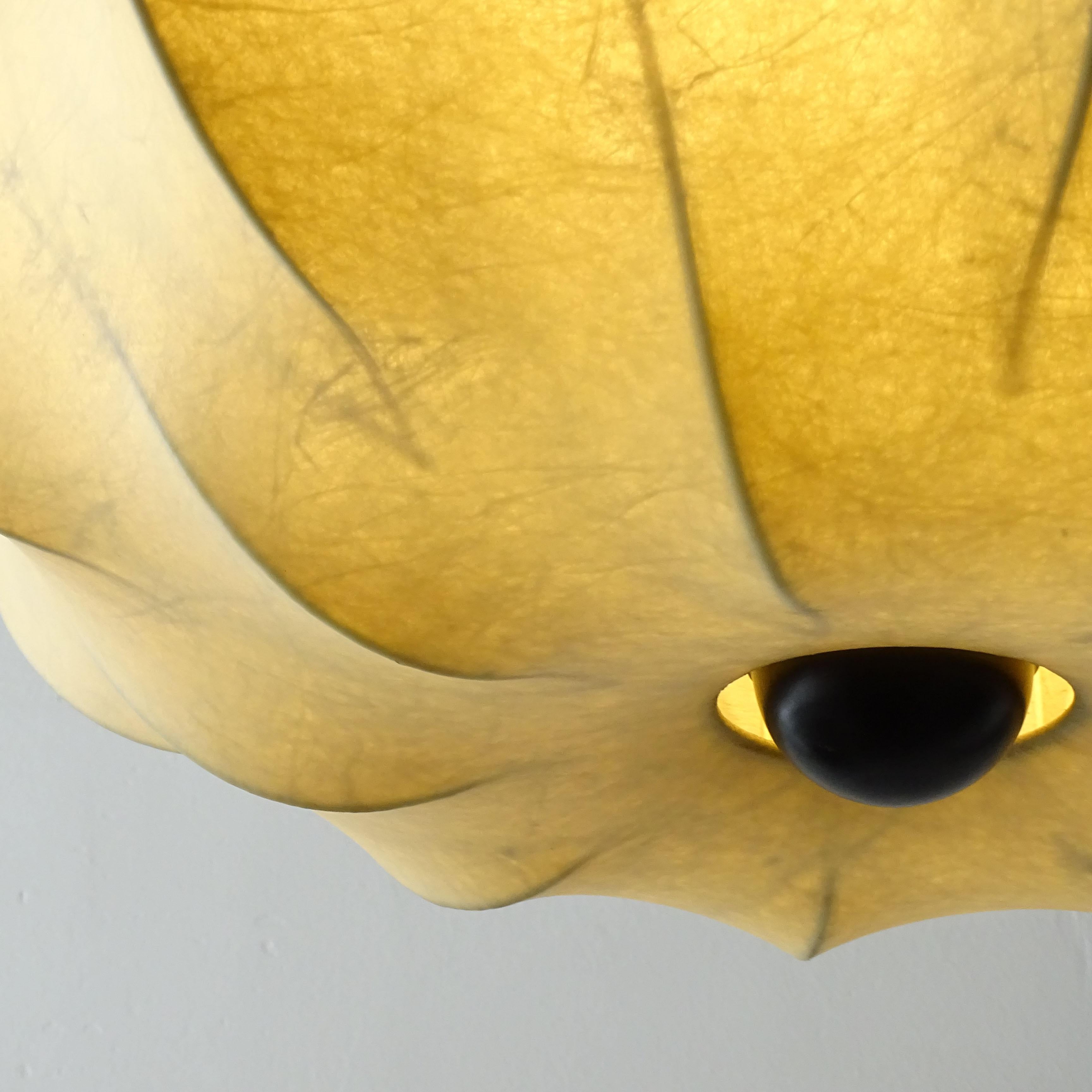 Large Italian Mid Century Cocoon Nuvola Chandelier, Tobia Scarpa for Flos, 1962 6
