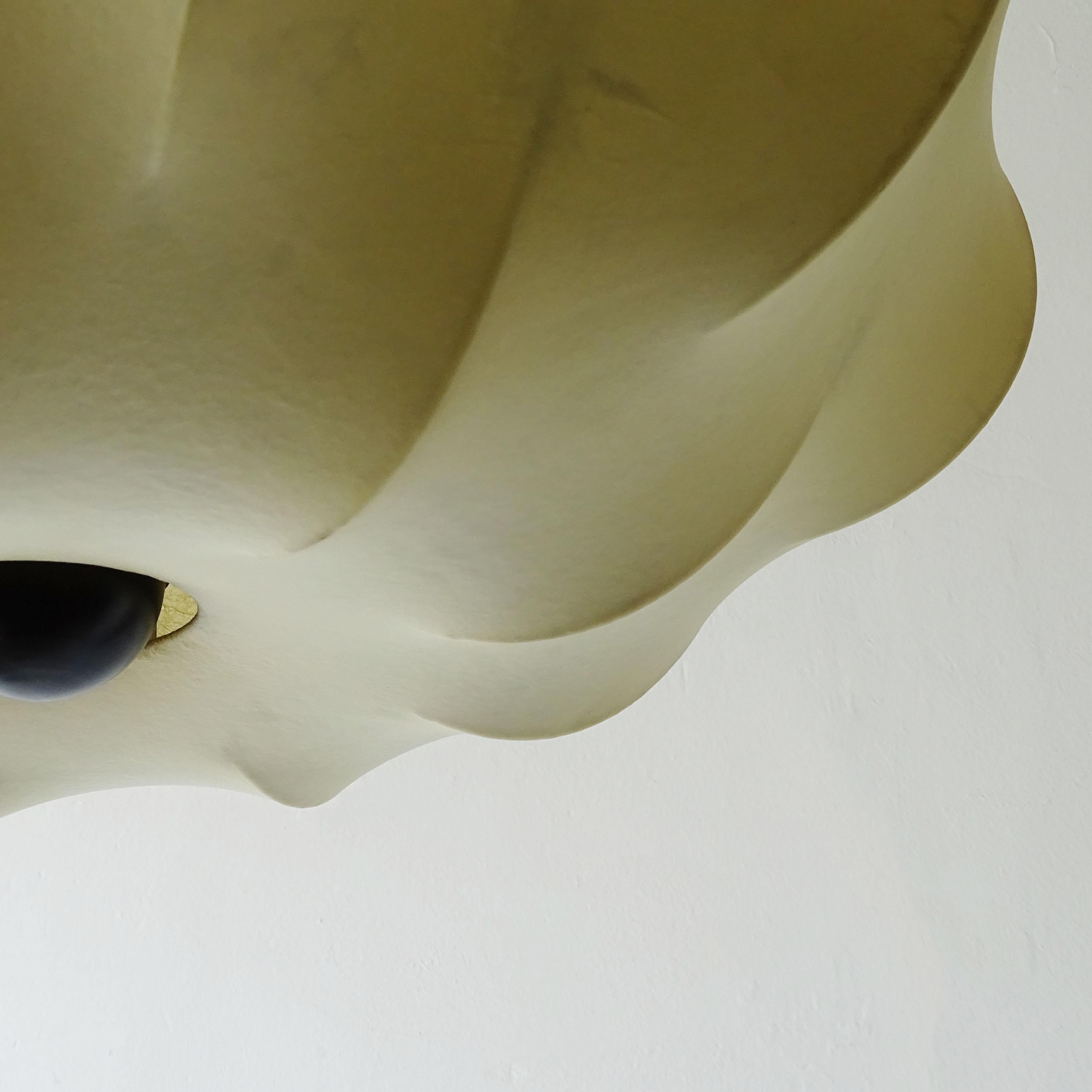 Mid-20th Century Large Italian Mid Century Cocoon Nuvola Chandelier, Tobia Scarpa for Flos, 1962