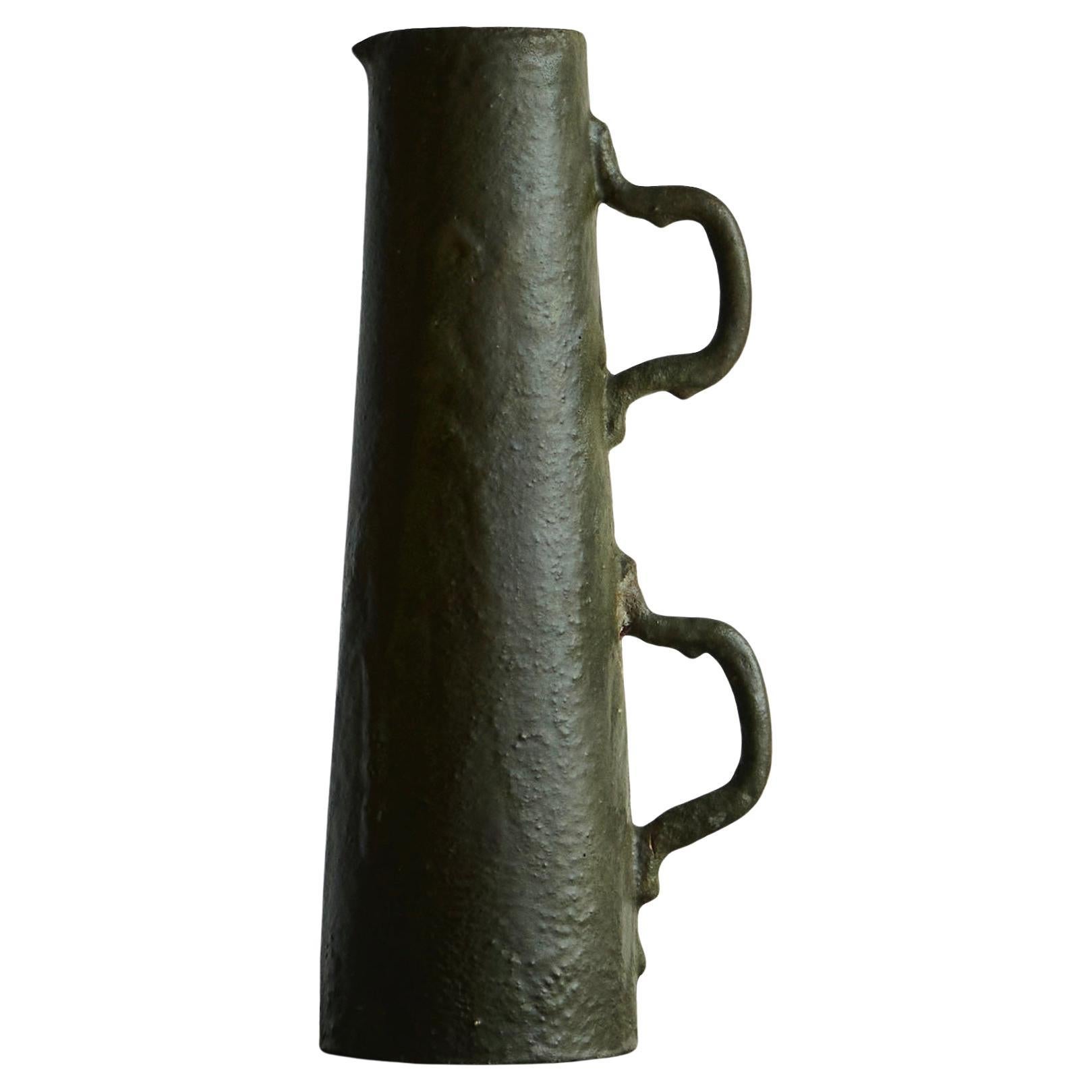 Gran jarra italiana de cerámica Studio Pottery de mediados de siglo 1960 en venta