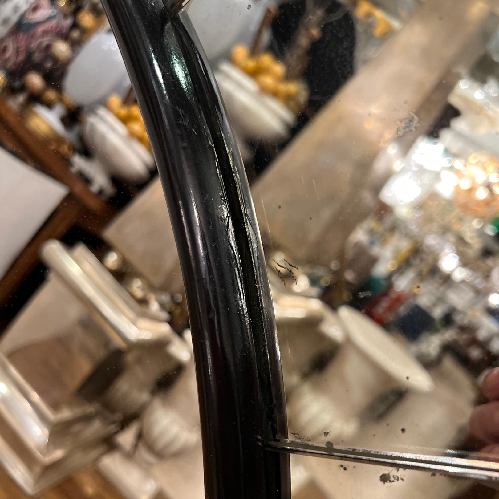 Large Italian Midcentury Mirror In Good Condition In New York, NY