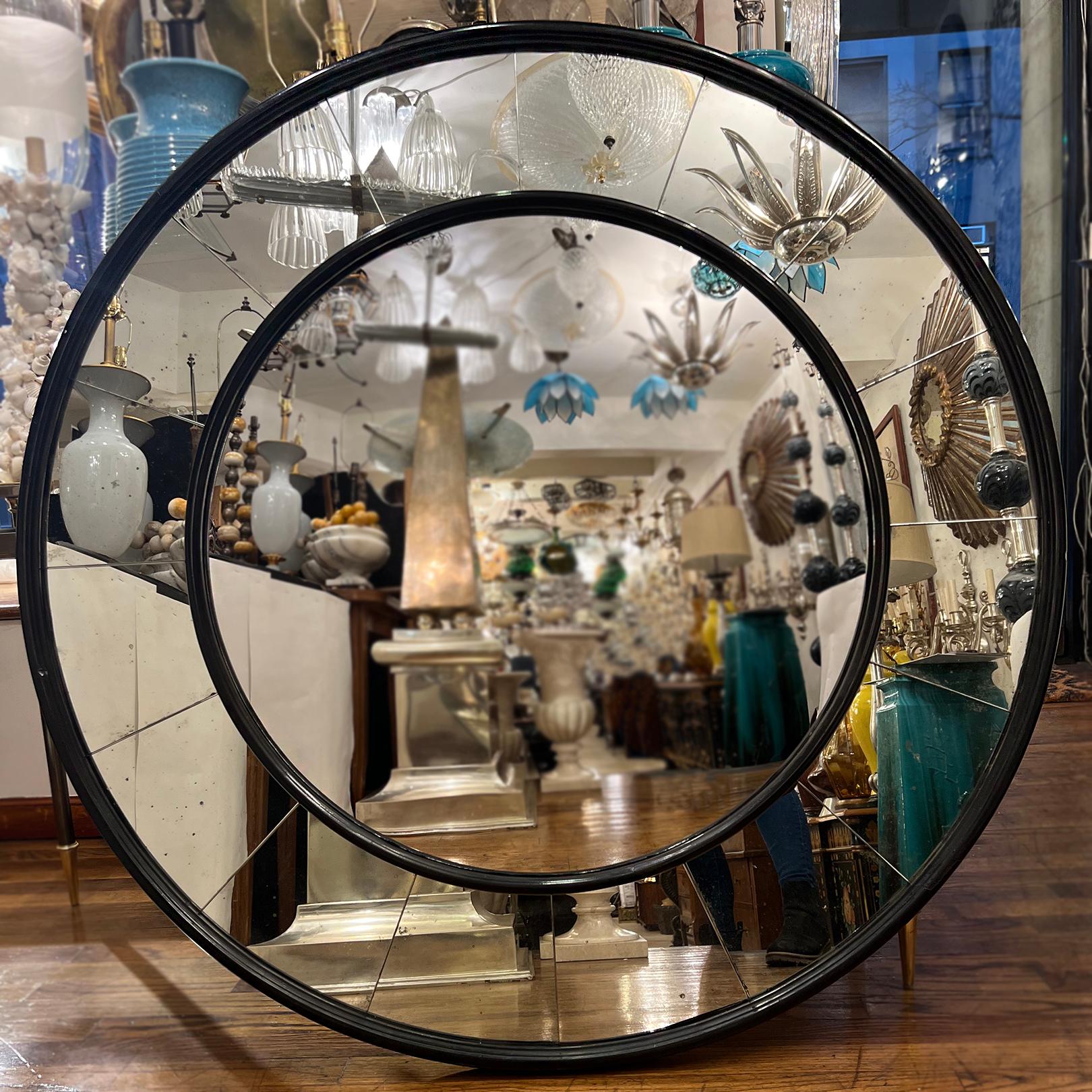 Mid-20th Century Large Italian Midcentury Mirror