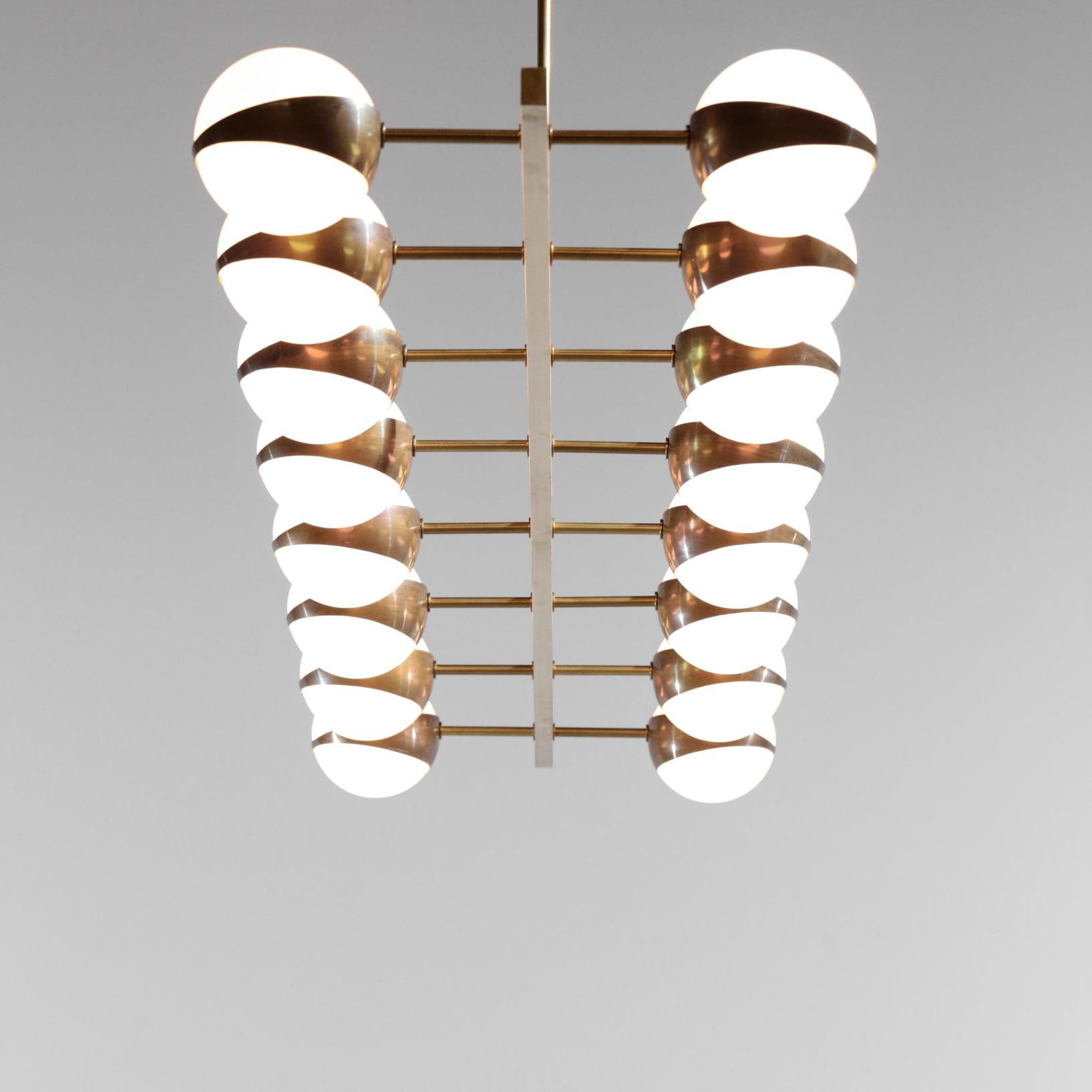 Large Italian Modern Chandelier 