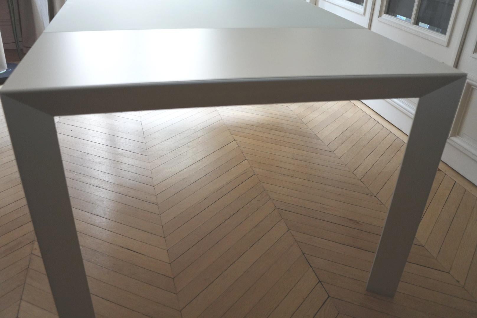 Grande table de salle à manger moderne italienne extensible (260 cm) Nori modèle-Bartoli Design en vente 4