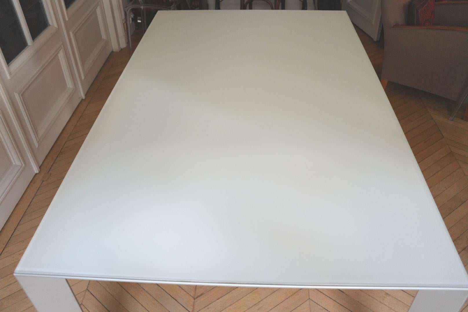 Grande table de salle à manger moderne italienne extensible (260 cm) Nori modèle-Bartoli Design Excellent état - En vente à JOINVILLE-LE-PONT, FR