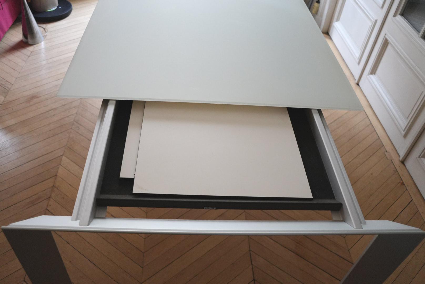 XXIe siècle et contemporain Grande table de salle à manger moderne italienne extensible (260 cm) Nori modèle-Bartoli Design en vente