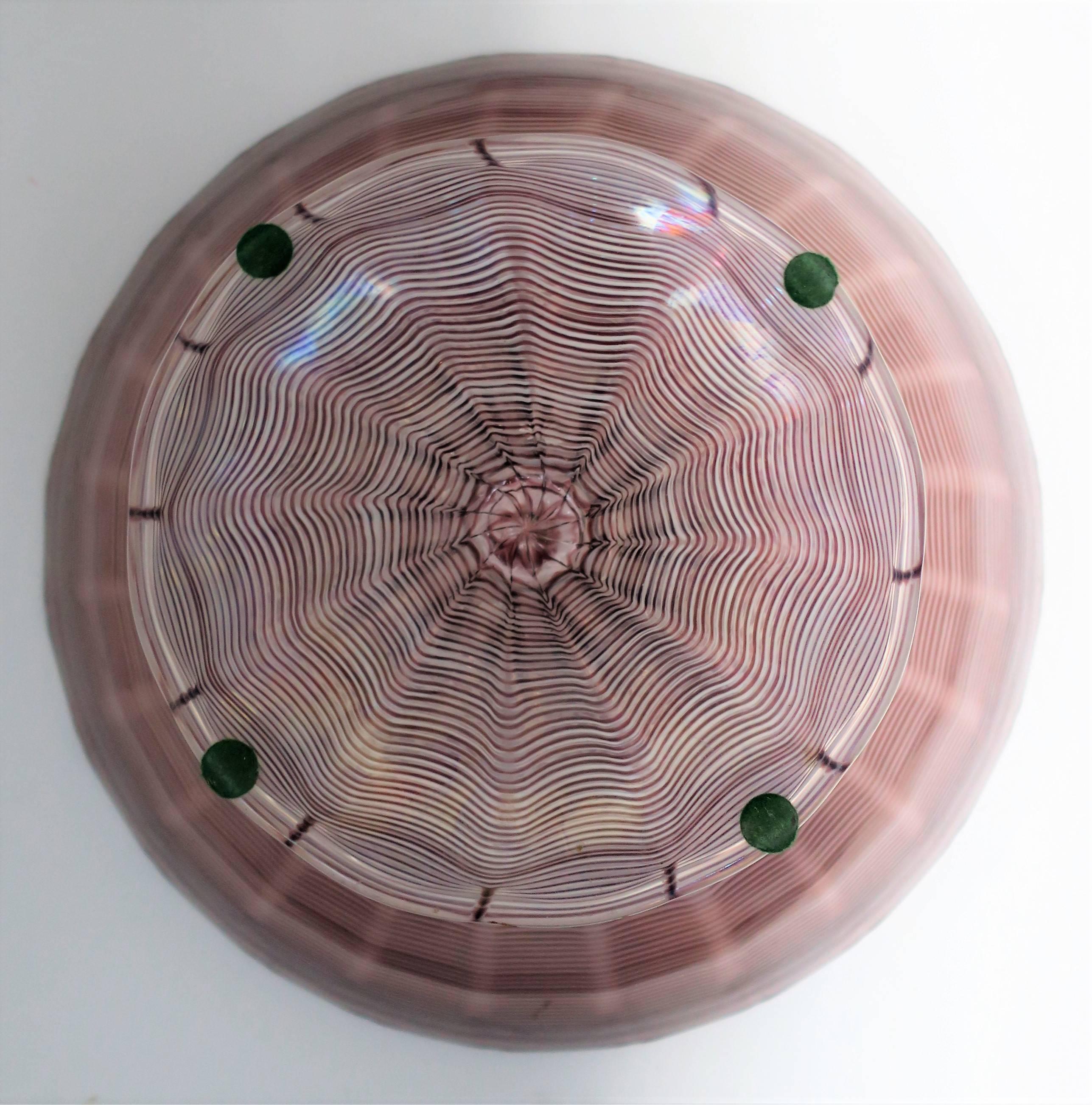Italian Murano Art Glass Urn Centerpiece Bowl 7