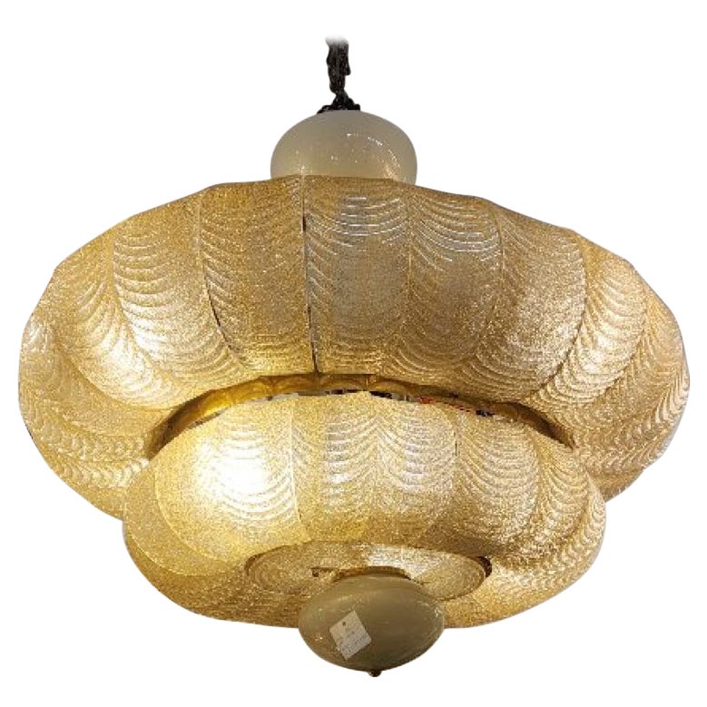 Large Italian Murano Chandelier