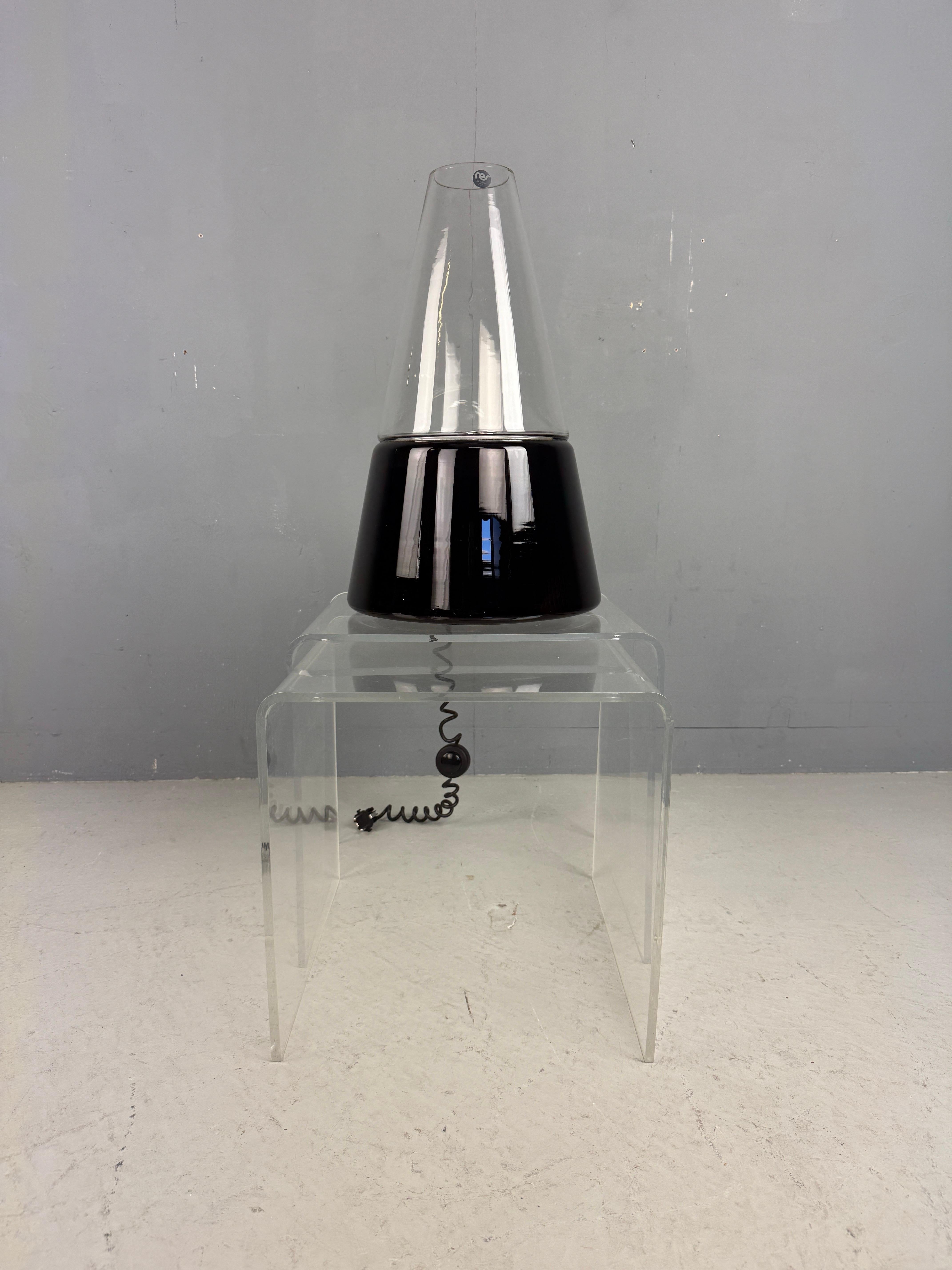 Gran lámpara de mesa italiana de Murano de RES, Venecia 1978 en venta 3