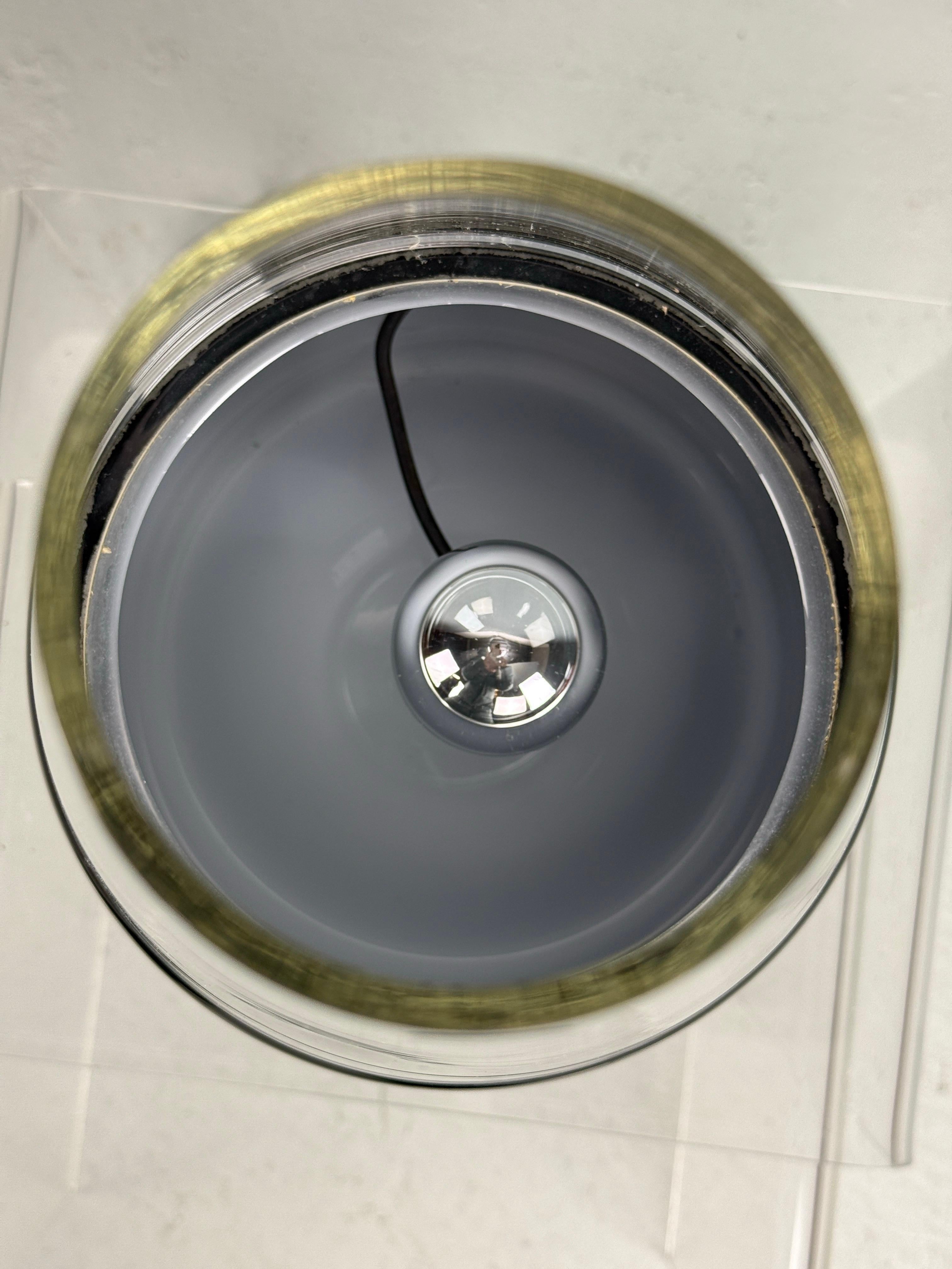 Gran lámpara de mesa italiana de Murano de RES, Venecia 1978 en venta 6