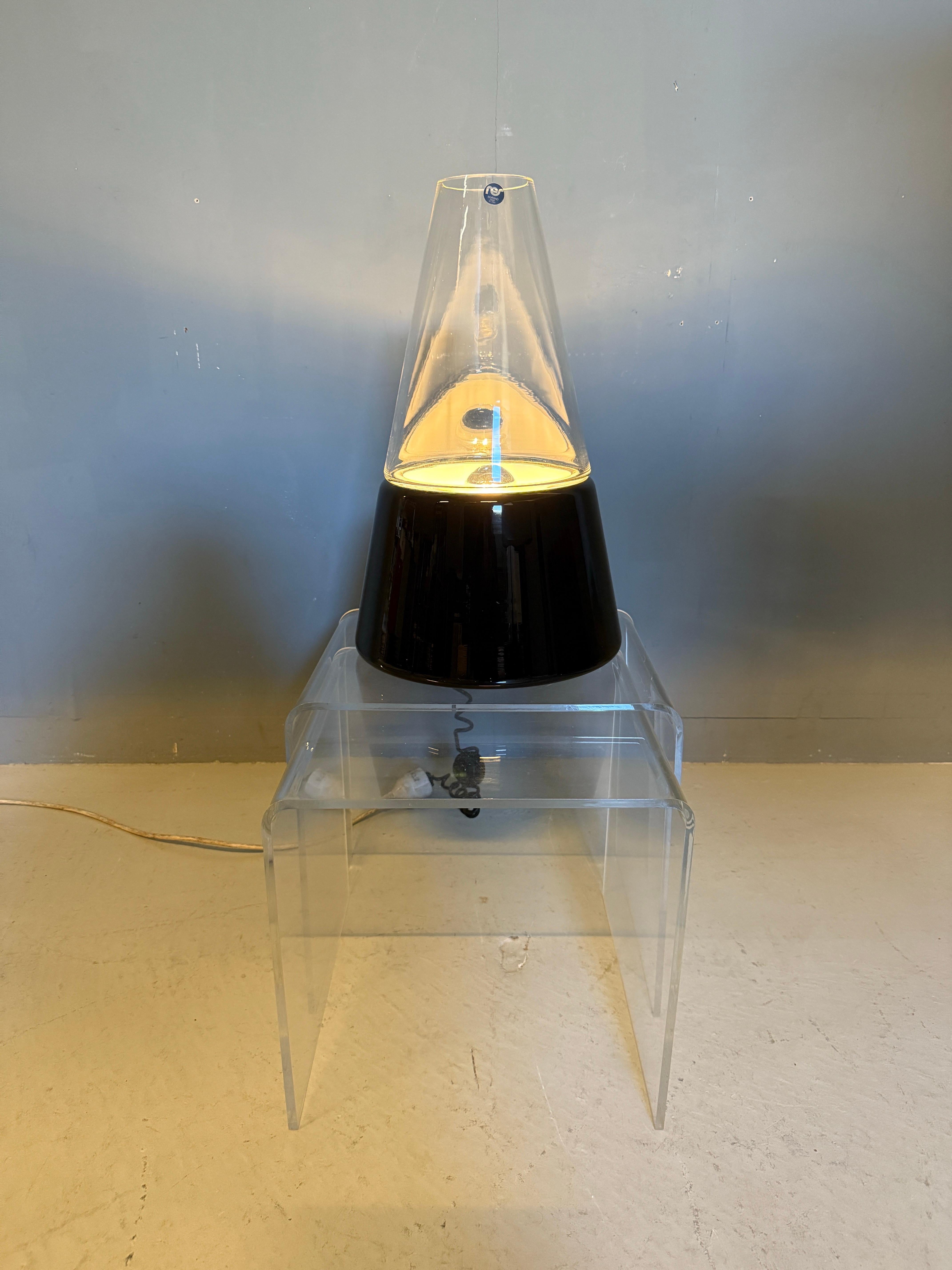 Gran lámpara de mesa italiana de Murano de RES, Venecia 1978 en venta 9